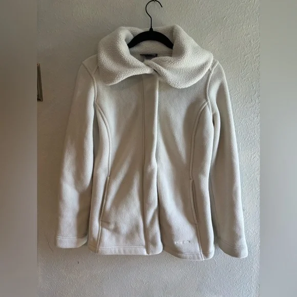 Patagonia White Fleece Jacket size S - Picture 2 of 7